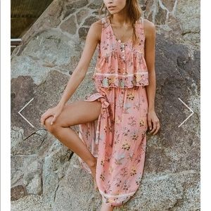 Spell Posy Side Tie skirt NWT